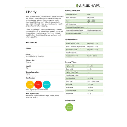 Liberty Hop Plant