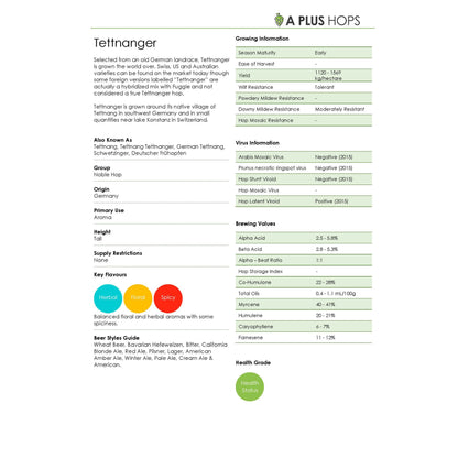 Tettnanger Hop Plant